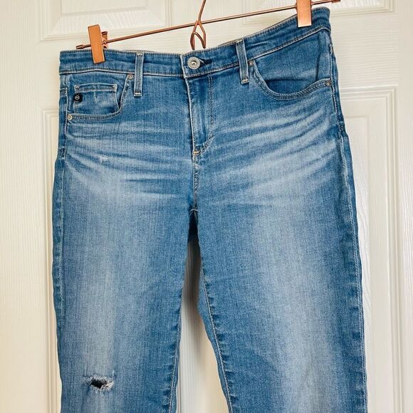 EUC AG Adriano Goldschmeid The Stevie Slim Straight Ankle Jeans 28R - Picture 6 of 7